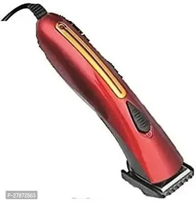Long Wire Electric Shaver Trimmer Clipper Trimmer 90 min Runtime 2 Length Settings  (Red)-thumb3