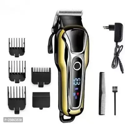 HTC AT-538 Rechargeable Hair Beard Trimmer for Men Trendy Styler HTC Trimmer Stainless Steel Sharp