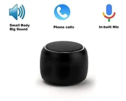 Mini Speaker  Colorful Wireless Bluetooth Speaker Mini Electroplating Round Speaker-thumb1