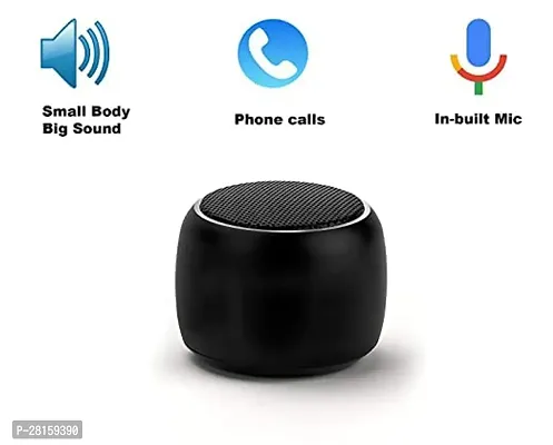 Mini Speaker  Colorful Wireless Bluetooth Speaker Mini Electroplating Round Speaker-thumb2