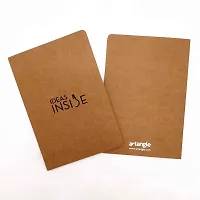 Artangle Ruled Kraft Books/Notebook/Journal Size-4.724 x 6.93 inch-Combo of 3-thumb2