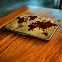 Seven Rays Grunge Vintage World Map Laptop Skin-thumb4