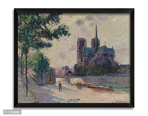 Artangle Gustave Loiseau - Notre-Dame de Paris, 1911 Framed Poster-thumb0