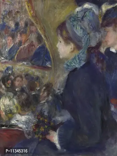 Artangle Pierre-Auguste Renoir - At the Theatre (La Premi?re Sortie) Print-thumb0