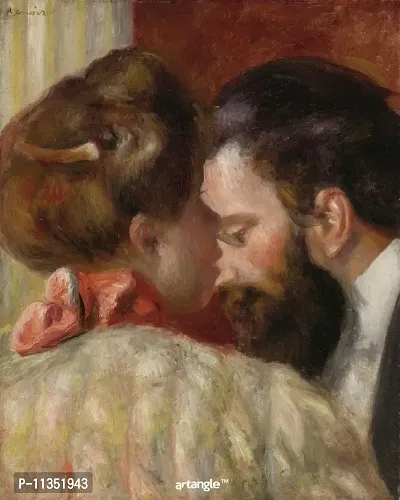 Artangle Pierre Auguste Renoir - Confidence, 1897 Print