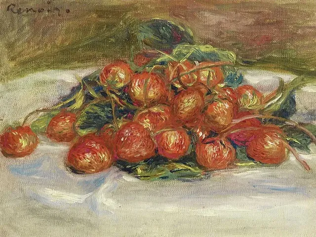 Artangle Pierre Auguste Renoir - Still Life with Strawberries Print