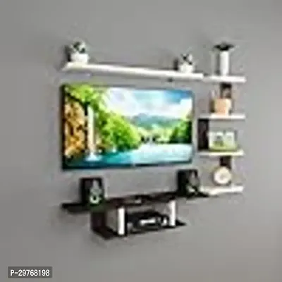 Wood Konrad Wall Mount Tv Entertainment Unit Stand-thumb2