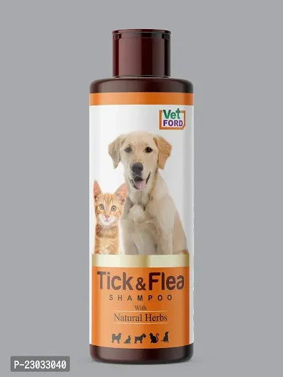 Anti-Tick and Flea Dog Shampoo 200 ML Pack of 1-thumb0