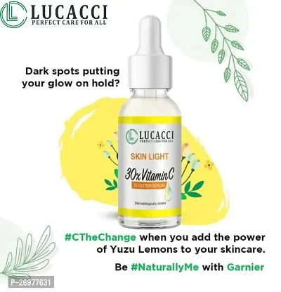 lucacci Vitamin C Face Serum Skin Brightening Whitening Anti Aging Face oil dark circle dark spots pimple removal for dry skin for oily skin Glow  Fairness