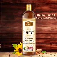 Mapril Onion Hair Oil for Hair Regrowth with Comb Applicator More Deep Nourishment Hair/Scalp  Control Hair Fall, Dandruff, Breakage, Hair loss  Damage Hair-All Type of Hair Oil-200ml-thumb2