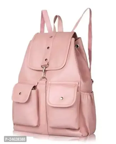 Fashionable Pink Backpack For Ladies-thumb0