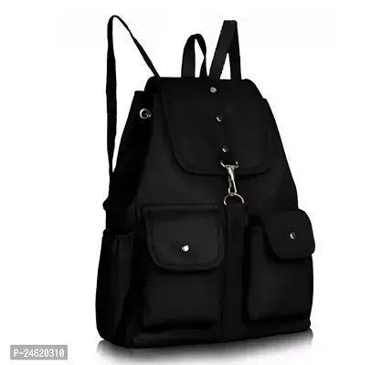 Fashionable Black Backpack For Ladies-thumb0