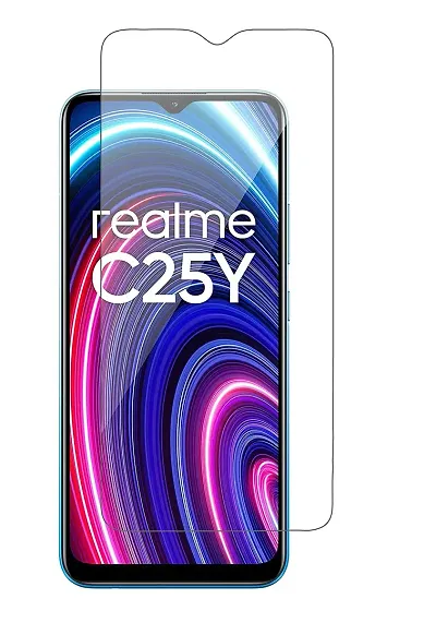 Procare tempered glass Realme C25Y screen protector Full Edge to Edge for Realme C25Y
