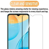 Lustree OPPO A15 / OPPO A15s edge to edge full screen coverage tempered glass for OPPO A15 / OPPO A15s-thumb1