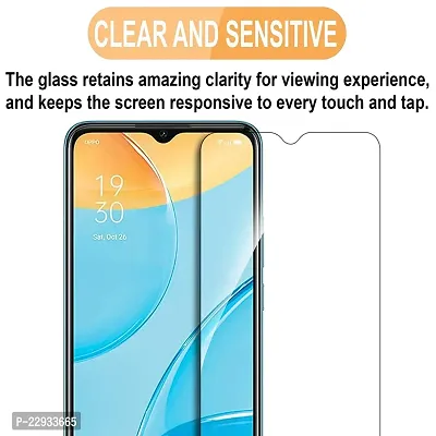 Lustree OPPO A15 / OPPO A15s edge to edge full screen coverage tempered glass for OPPO A15 / OPPO A15s-thumb2