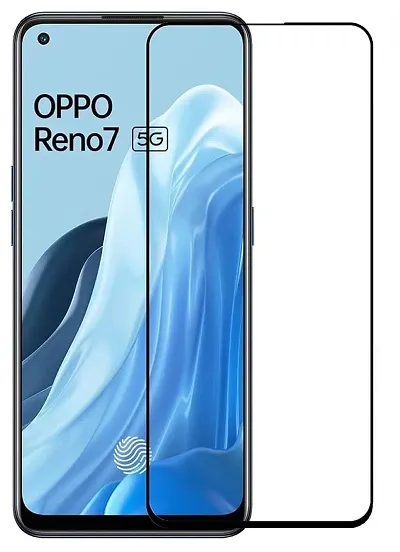 Arayle Oppo Reno 7 5G Tempered Glass Screen Protector Full HD Quality Edge to Edge Coverage with Installation Kit