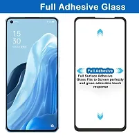 tempered glass OPPO RENO 7 5G screen protector 11D Full Edge to Edge screen coverage glass for OPPO RENO 7 5G-thumb2