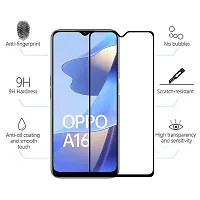 Tempered glass OPPO A16 edge to edge full 11D screen coverage tempered glass for OPPO A16-thumb1