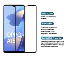 Tempered glass OPPO A16 edge to edge full 11D screen coverage tempered glass for OPPO A16-thumb2