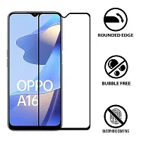 Tempered glass OPPO A16 edge to edge full 11D screen coverage tempered glass for OPPO A16-thumb3