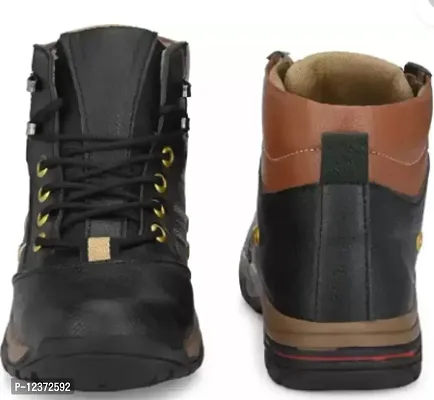 Beautiful Synthetic Leather Boots For Men
