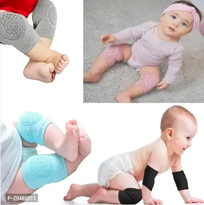 Baby Knee Support Pads For Baby (Pack Of 1 Pair ) Assorted-thumb0