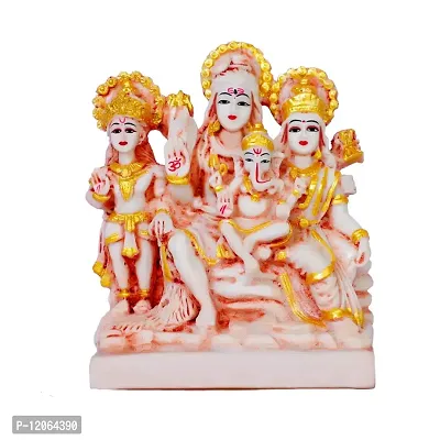 shiv parivar idol shiv parivar murti shiv parivar statue shiv parivar showpiece for pooja room showpiece figurine