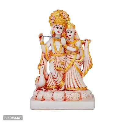 radha krishna idol radha krishna murti radha krishna statue radha krishna showpiece for pooja room showpiece figurine-thumb0