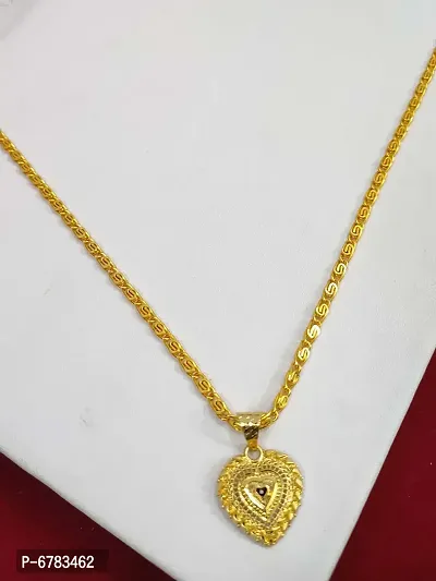 Trendy Gold Plated Chain Pendant  For Women-thumb0