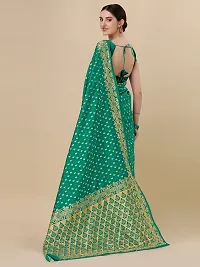 Classic Art Silk Jacquard Saree With Blouse Piece-thumb3