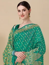 Classic Art Silk Jacquard Saree With Blouse Piece-thumb2