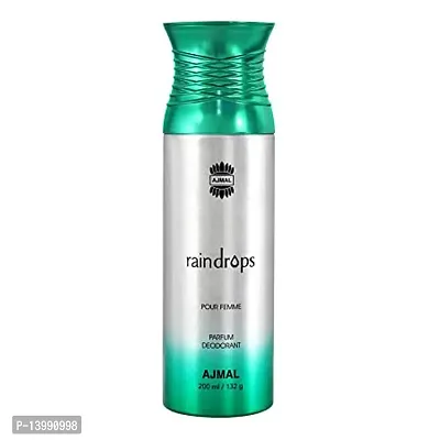 Raindrops Perfume Deodorant 200ml Body Spray Gift For Women