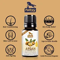 Palfrey Organic Pure Argan Oil for Skin, Nails  Hair Growth, Anti-Aging Face Moisturizer, Cold Pressed, Hair Moisturizer, Rich in Vitamin E  Carotenes (15 ML)-thumb3