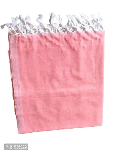 Comfortable Pink Cotton Blend Double Blankets