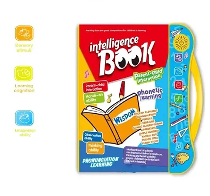 nteractive Children Book - Musical English Educational Intelligence Book for Kids Phonetic Learning Book for 3 + Year for Kids