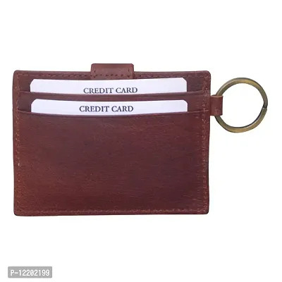 Style Shoes Brown Smart and Stylish Leather Card Holder