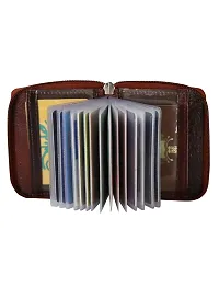 Genuine Leather Bombay Brown Card Holder||Card Case||Carry Cash for Men-thumb2