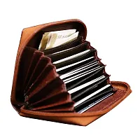 Genuine Leather Bombay Brown Card Holder||Card Case||Carry Cash for Men-thumb1