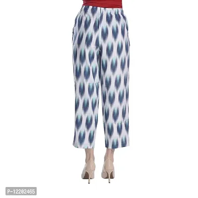 Style Shoes Women's Cotton Printed Pyjamas/Lower/Track Pant, Lounge Wear, Soft Cotton Night Wear Pajama Pant(Prints May Vary) Color- White, Size XL-thumb5