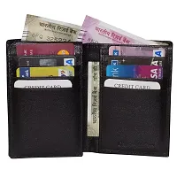 Style98 Deep Black Men's Wallet-thumb1