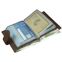 STYLE SHOES Leather Brown ATM, Visiting , Credit Card Holder, Pan Card/ID Card Holder for Men and Women-thumb3