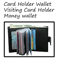 STYLE SHOES Leather Black ATM, Visiting , Credit Card Holder, Pan Card/ID Card Holder for Men and Women-thumb3