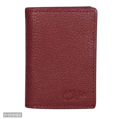 Style Shoes Brown Smart and Stylish Leather Card Holder-thumb0