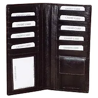 Style98 Leather ATM Credit Card Holder (Black)-thumb3