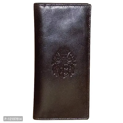 Style98 Unisex Smart and Stylish Leather Card Holder (Coffee and Black)