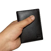 Style98 Black Leather Card Holder Men's Wallet-thumb3