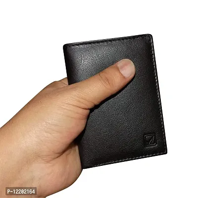 Style98 Black Leather Card Holder Men's Wallet-thumb4