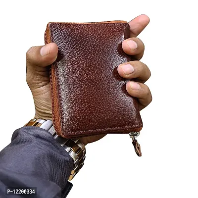 Genuine Leather Bombay Brown Card Holder||Card Case||Carry Cash for Men-thumb5
