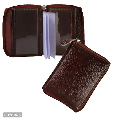 STYLE SHOES Genuine Leather Card Holder/Debit/Credit Card Holder for Unisex-thumb0