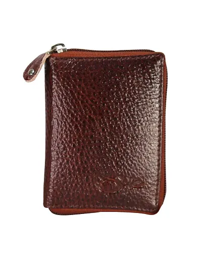 Men Women Genuine Leather Card Holder (13 Card Slots)